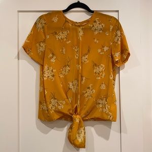 Yellow Madewell Top
